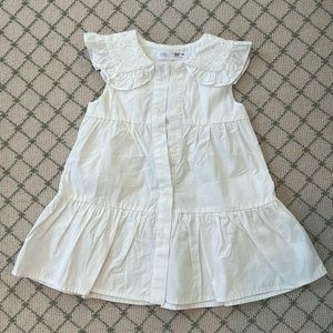 Zara kids white summer dress, Size 18-24 months. Great condition